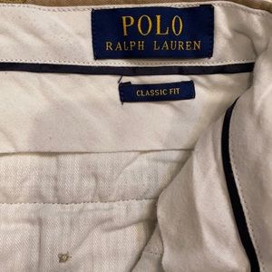 POLO Ralph Lauren khaki twill pants. MENS TALL